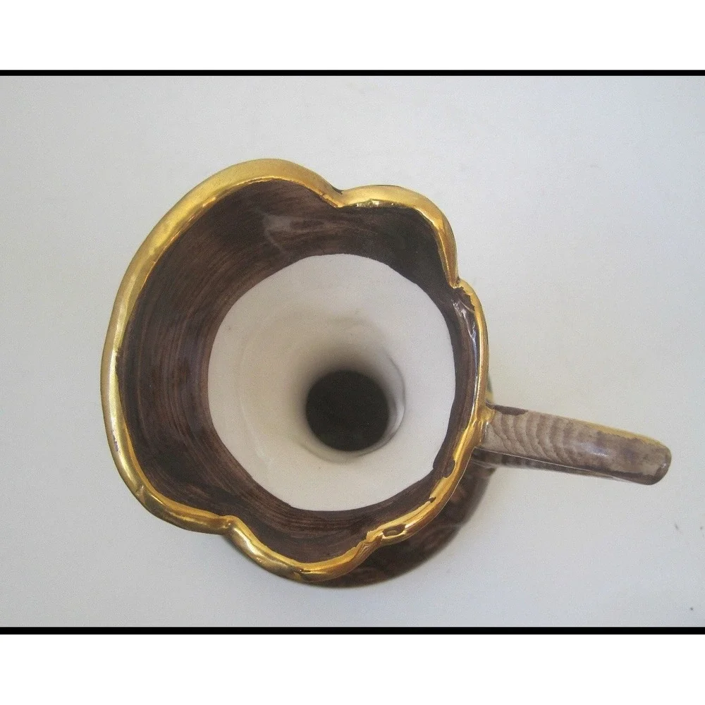 Extraordinary Vase Made in Belgium by Henry Bequet #314 Quaregnon 7